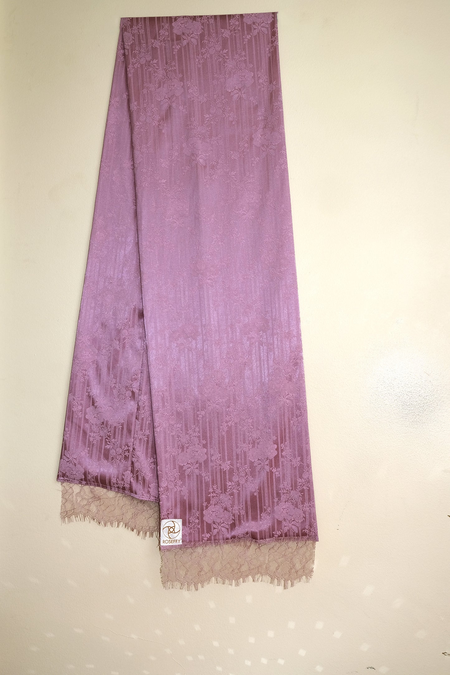 Roseffy Scarf ~ Pinq Brocade