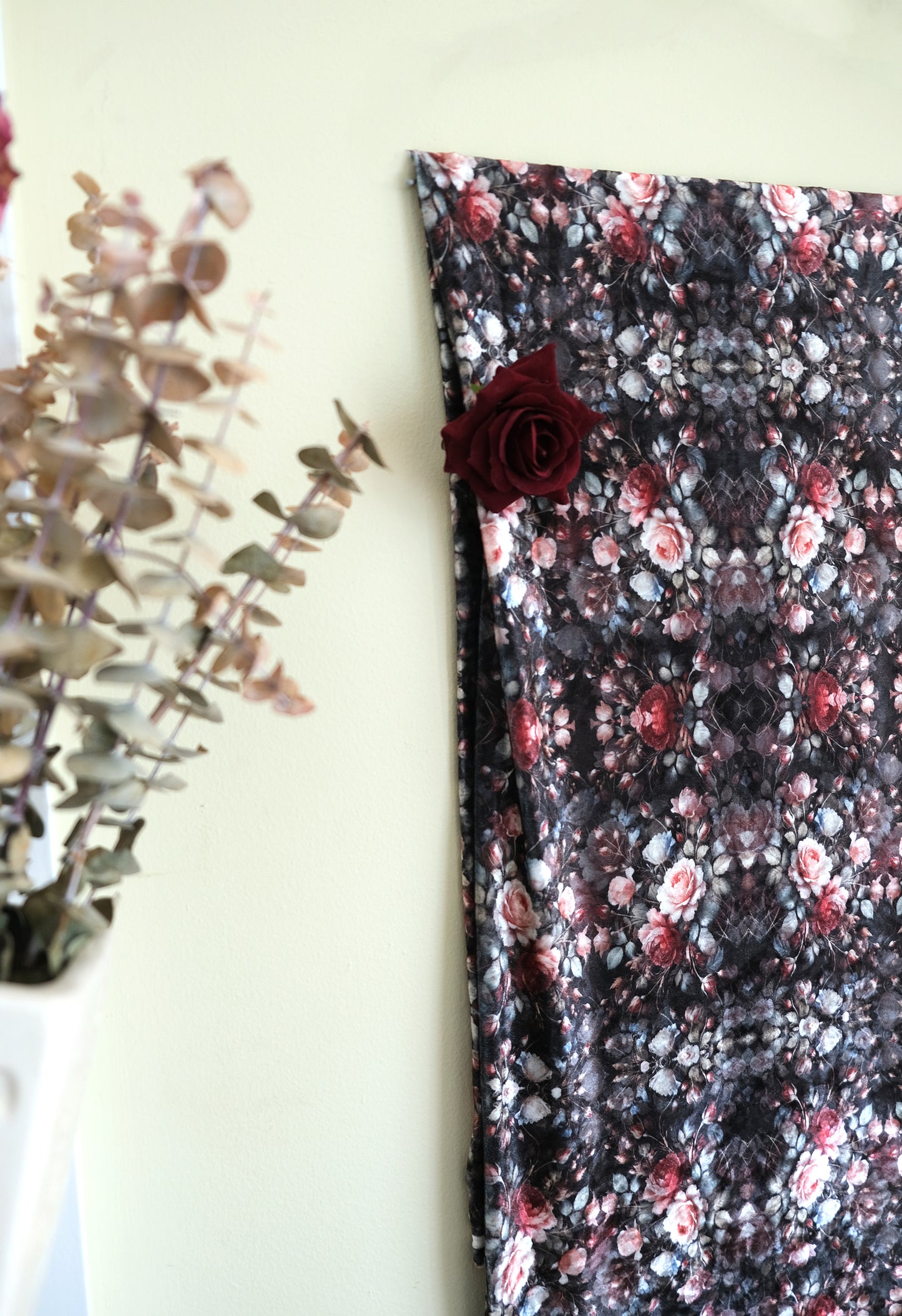 Roseffy Kaledascope Scarf ~ Rose