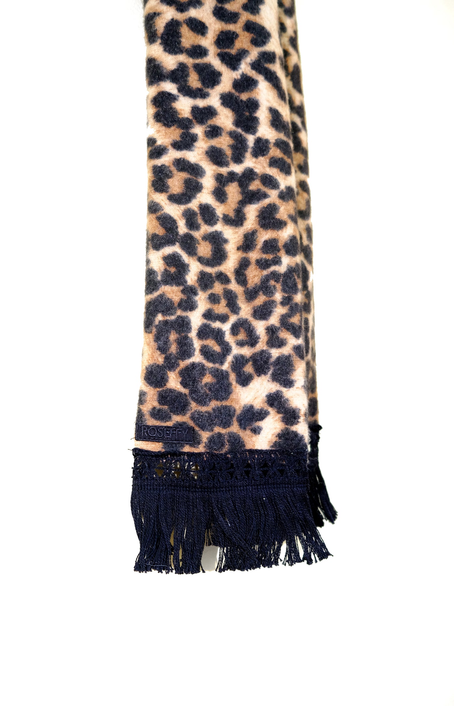 Roseffy Slim Scarf ~ leopard