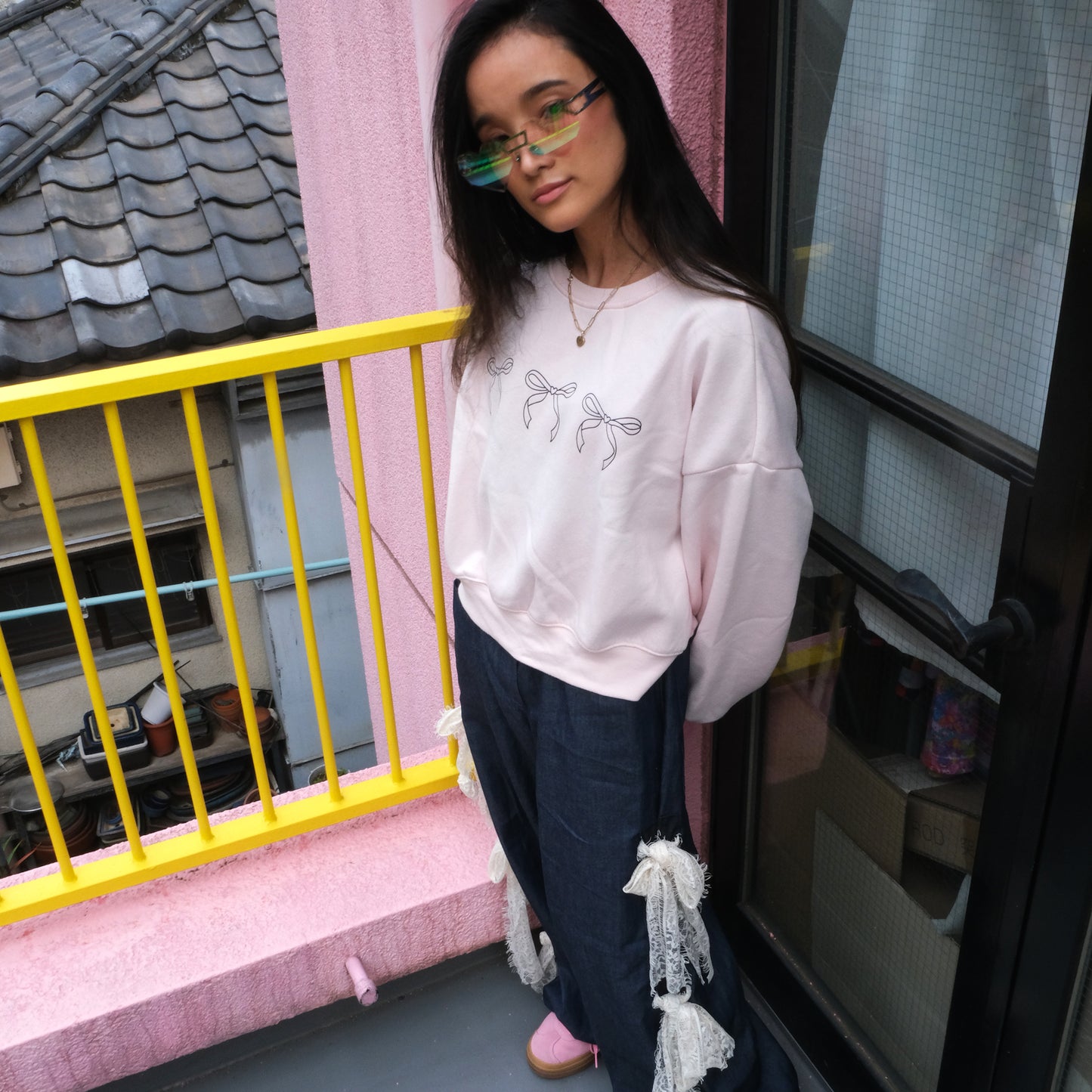 Armore Jiin ~ denim//lace