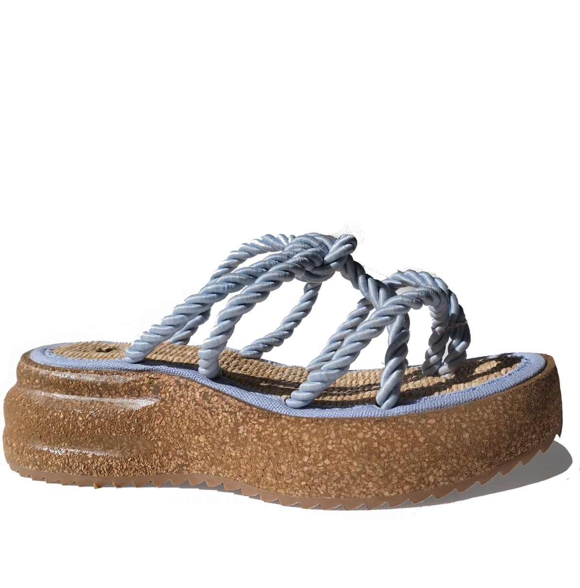 GAIA ROPE ~ BLUE | eco sandal ༓