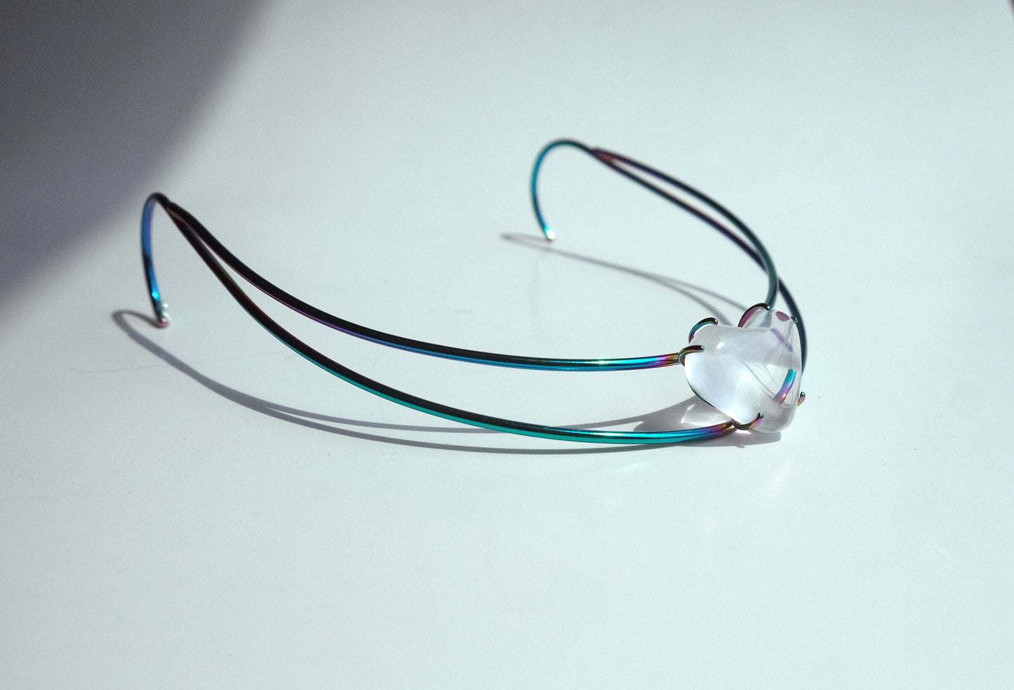 Kachūsha ༶ カチューシャ ༶ rainbow ༶ quartz