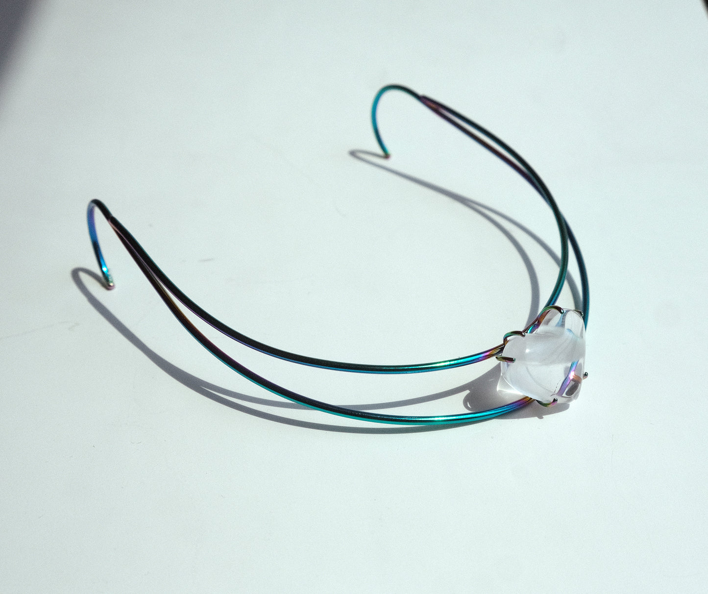 Kachūsha ༶ カチューシャ ༶ rainbow ༶ quartz