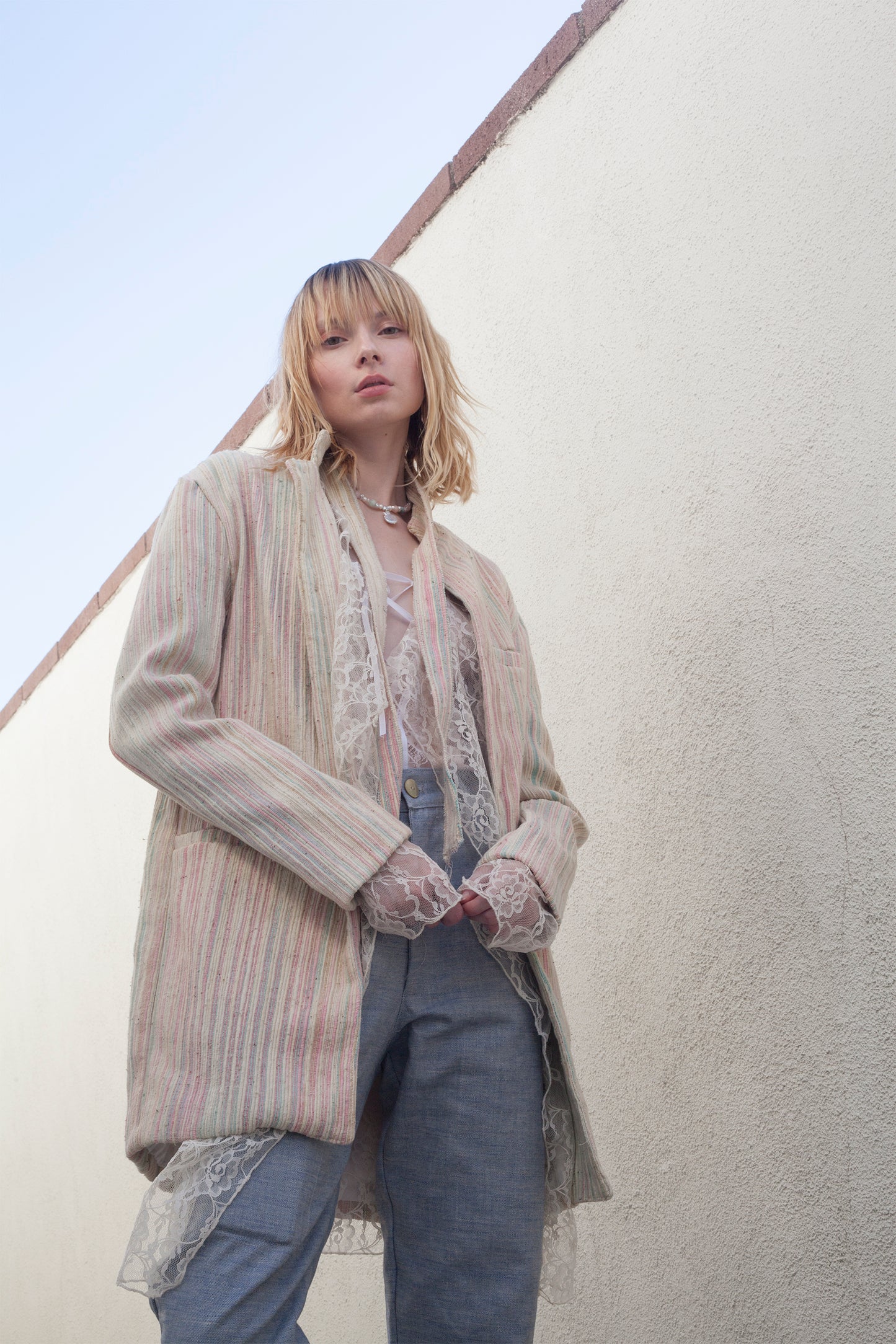 B'LASER Organic Jackete ~ Dim Pastel