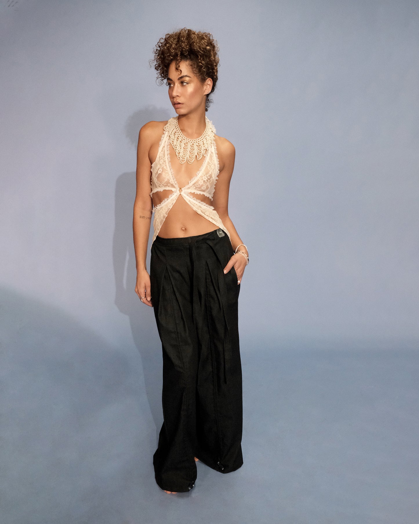 Armore ~ denim (curtain pants)