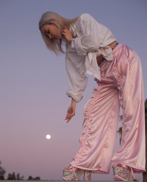 Armore ~ pink (curtain pants)