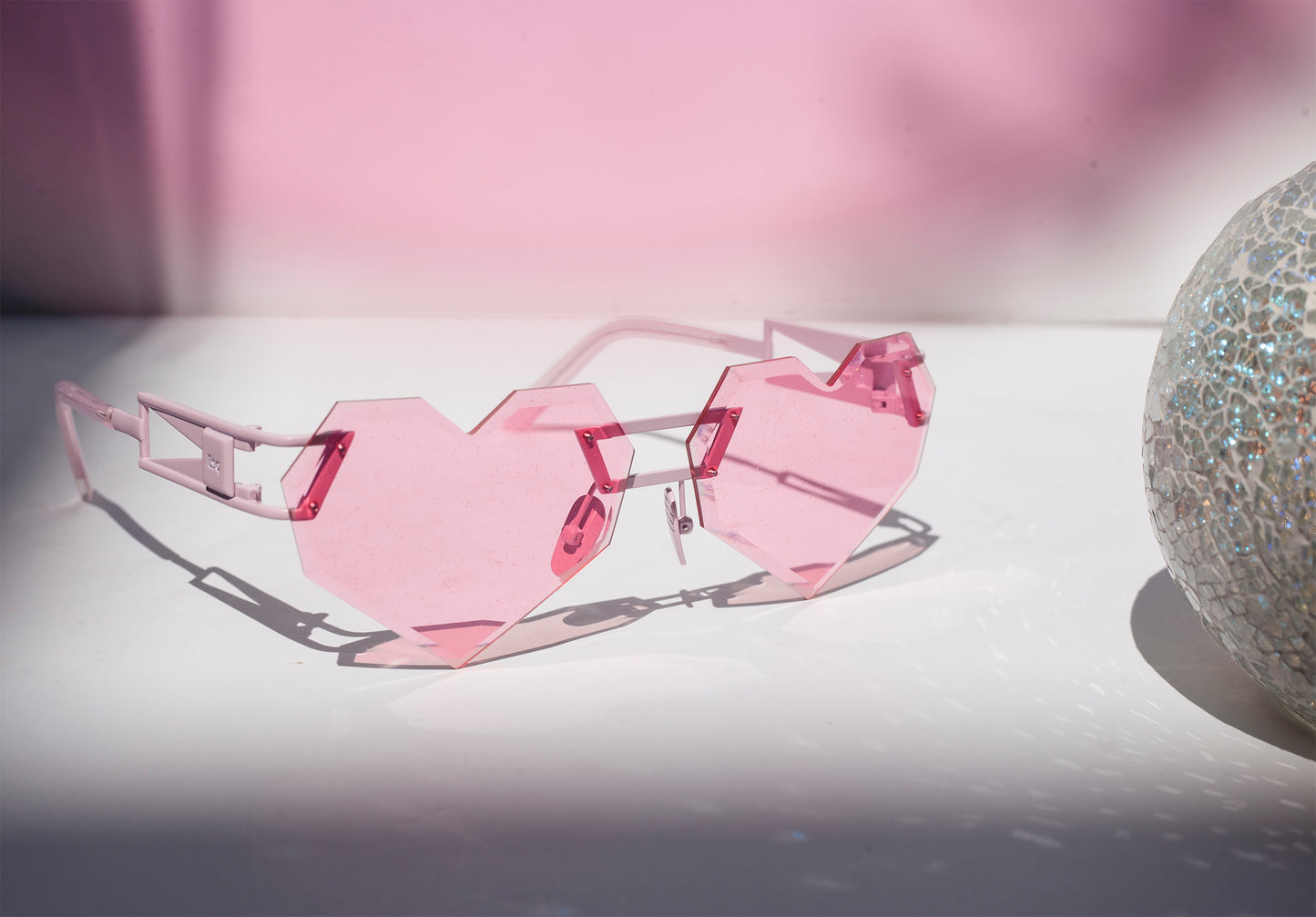 HEART SPEQZ II - PINK GLiTTER