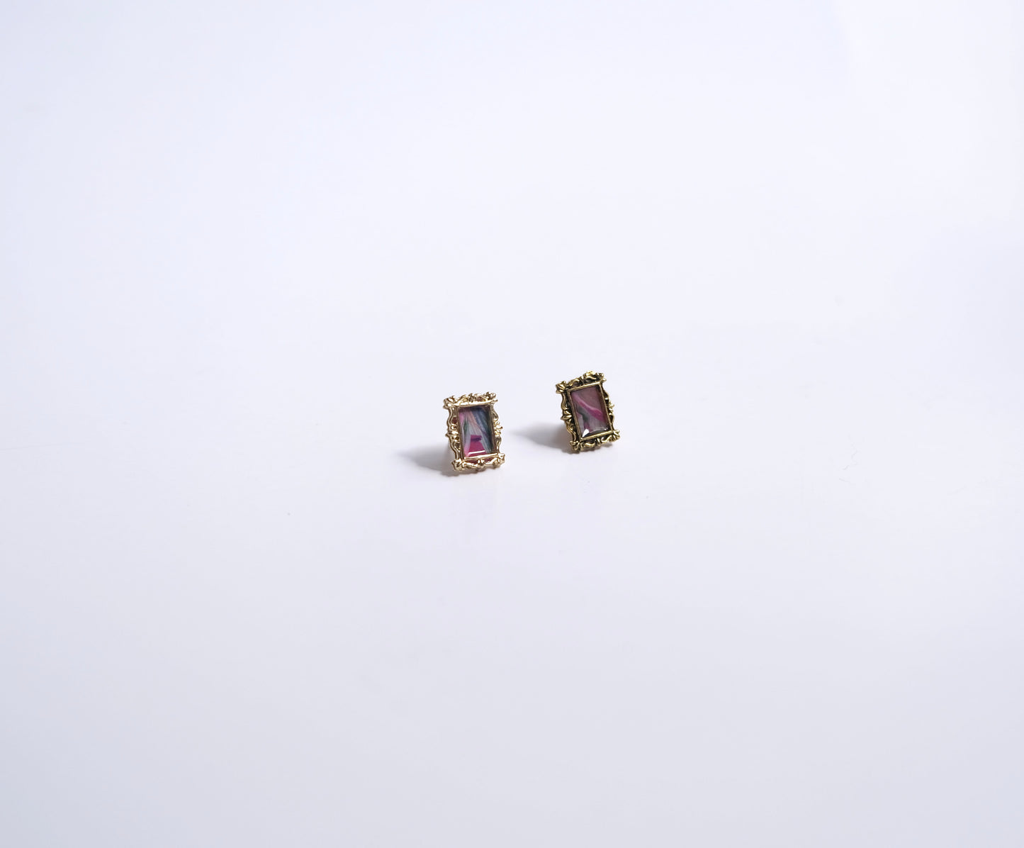 Show Piece {hand painted} Earrings