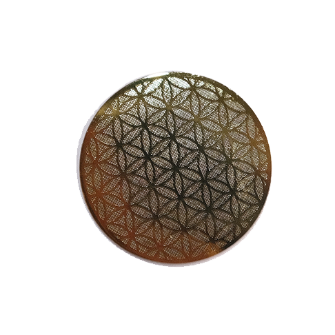 Radiation shield decal | flower of life