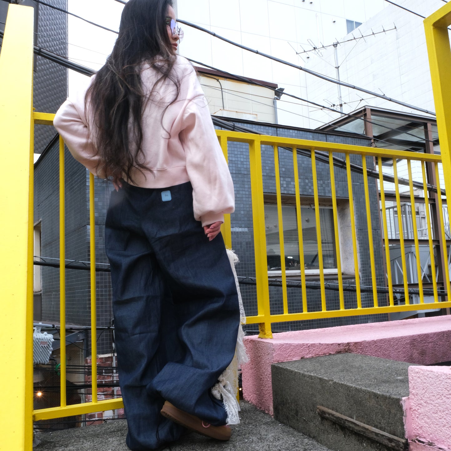 Armore Jiin ~ denim//lace