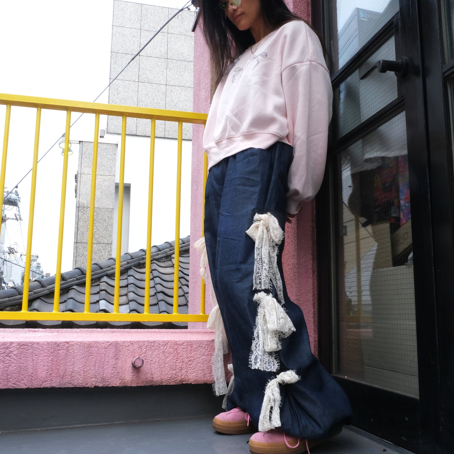 Armore Jiin ~ denim//lace