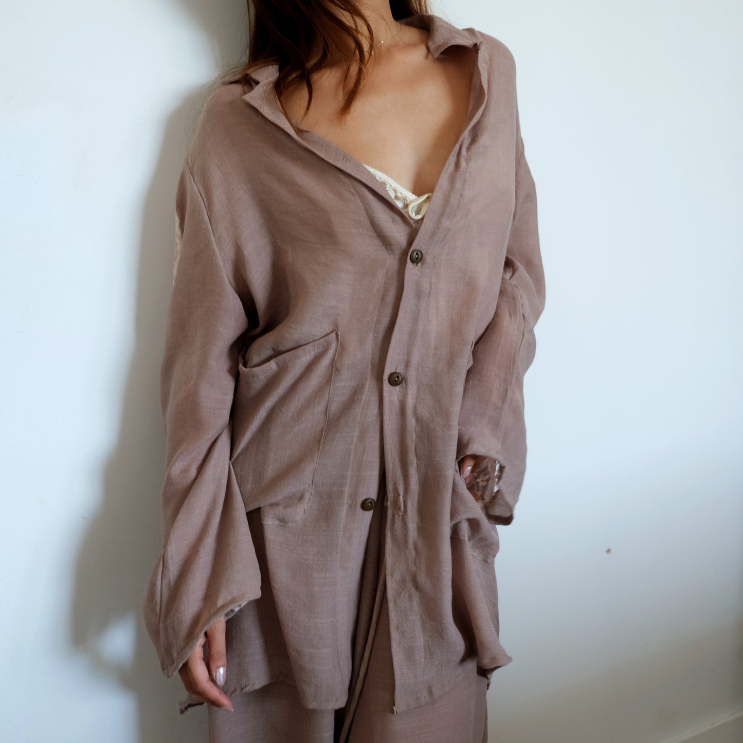 432hz armore top ༓ taupe