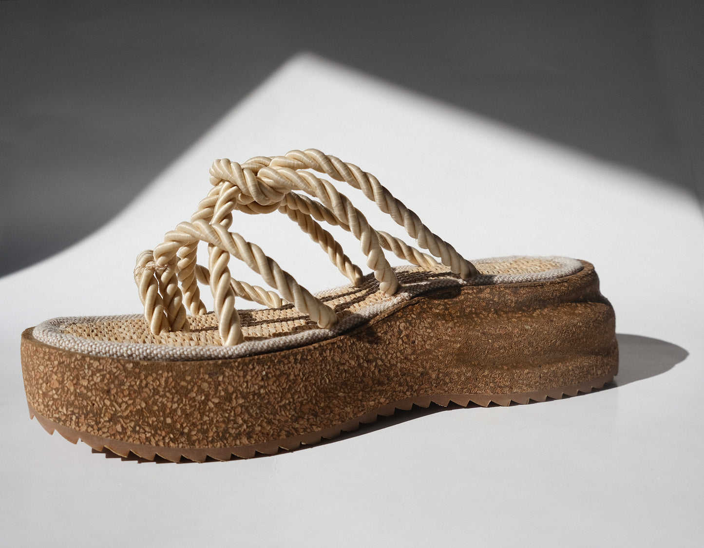 GAIA  ROPE ~ TAN | eco sandal ༓