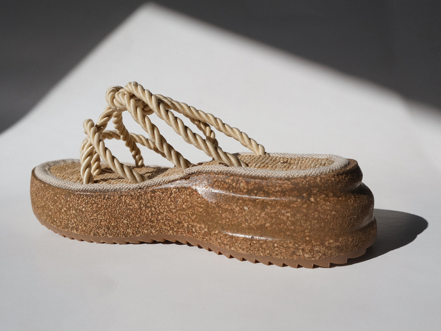 GAIA  ROPE ~ TAN | eco sandal ༓