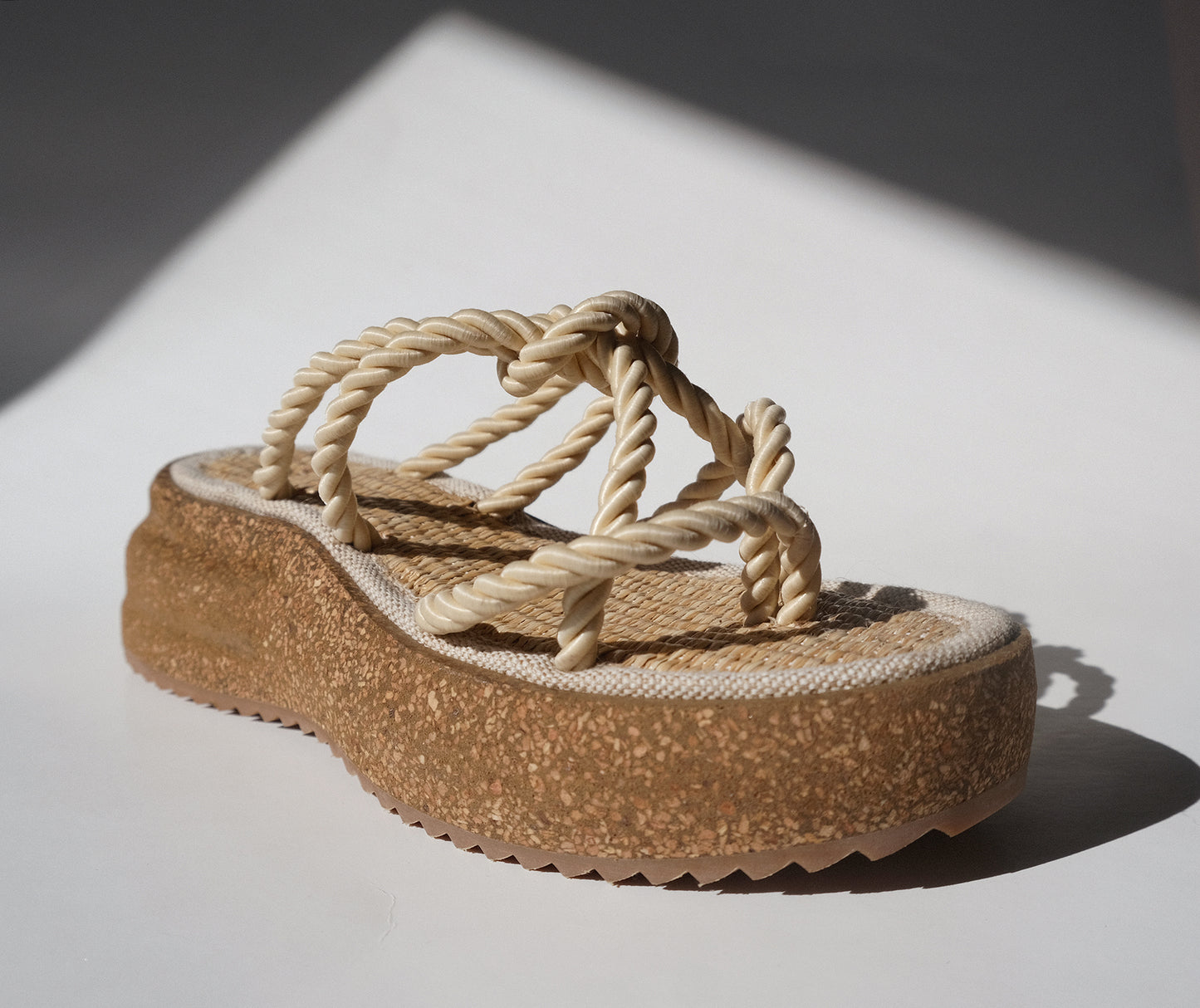 GAIA  ROPE ~ TAN | eco sandal ༓