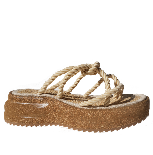 GAIA  ROPE ~ TAN | eco sandal ༓