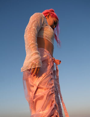 Armore II ~ pink (curtain pants)