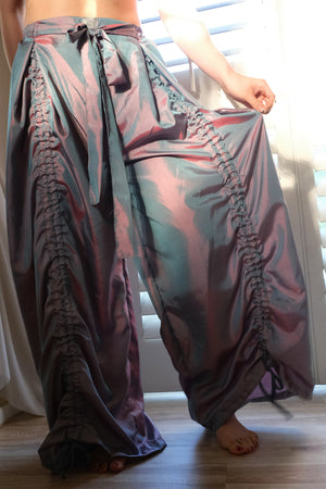 Armore ~ iridescent violet (curtain pants)