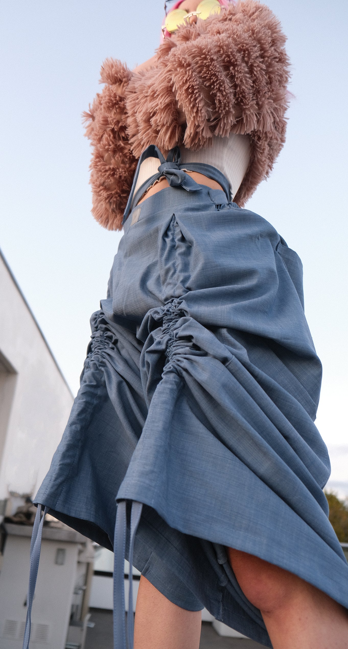 Armore ~ light denim (curtain pants)