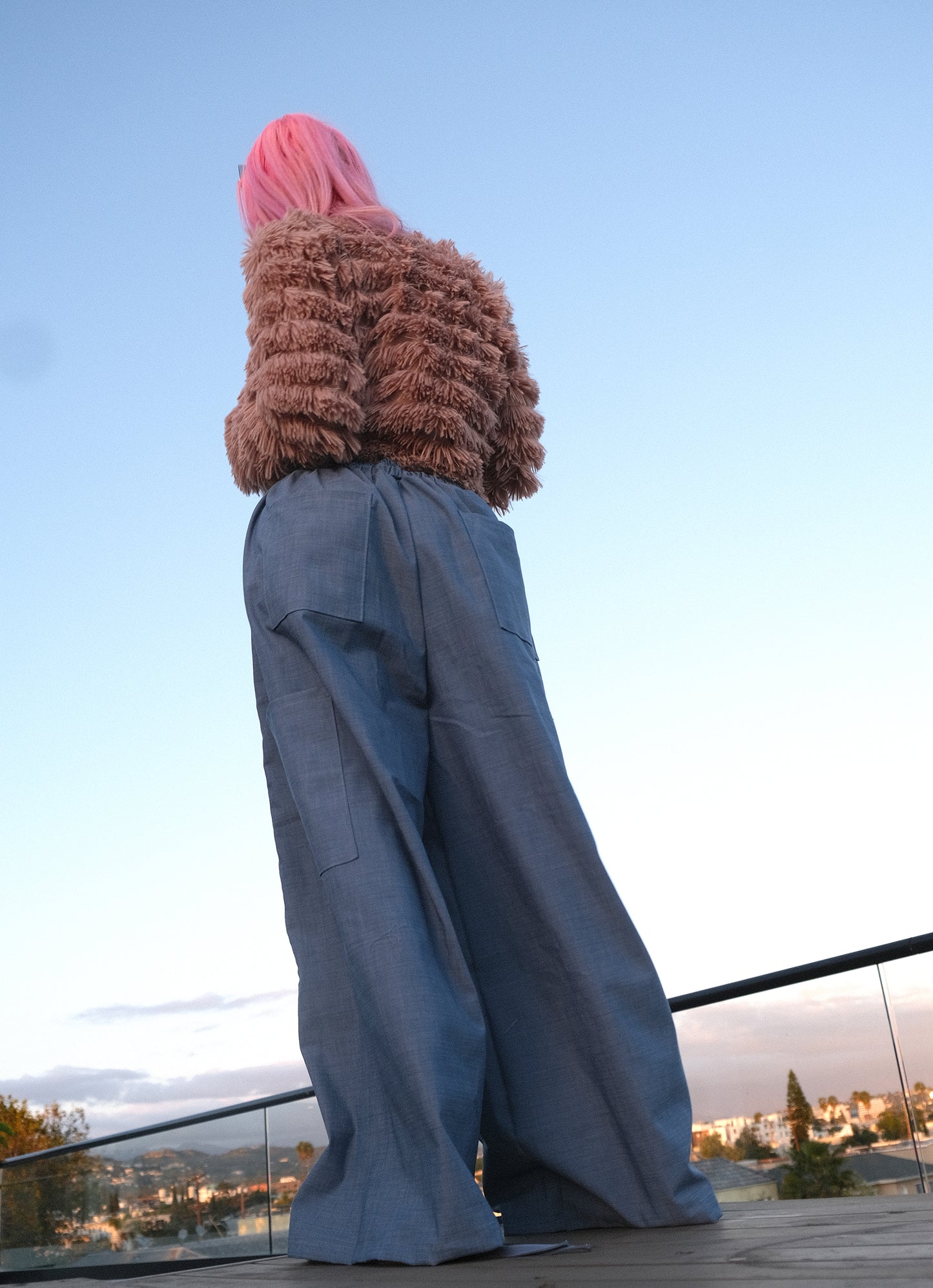 Armore ~ light denim (curtain pants)