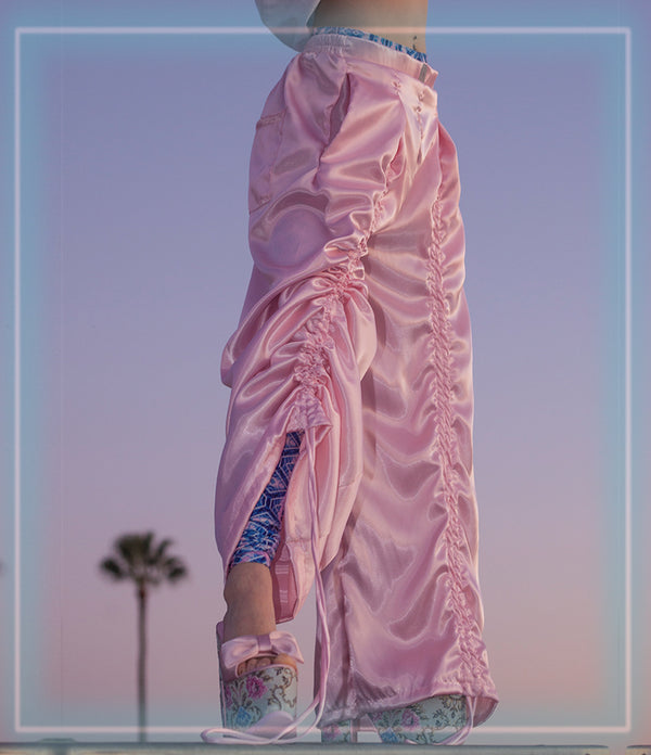 Armore ~ pink (curtain pants)