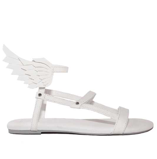 FLYH Olympian ~ white 'ᴏᴘᴛɪᴏɴᴀʟ ᴡɪɴɢ sᴀɴᴅᴀʟ'