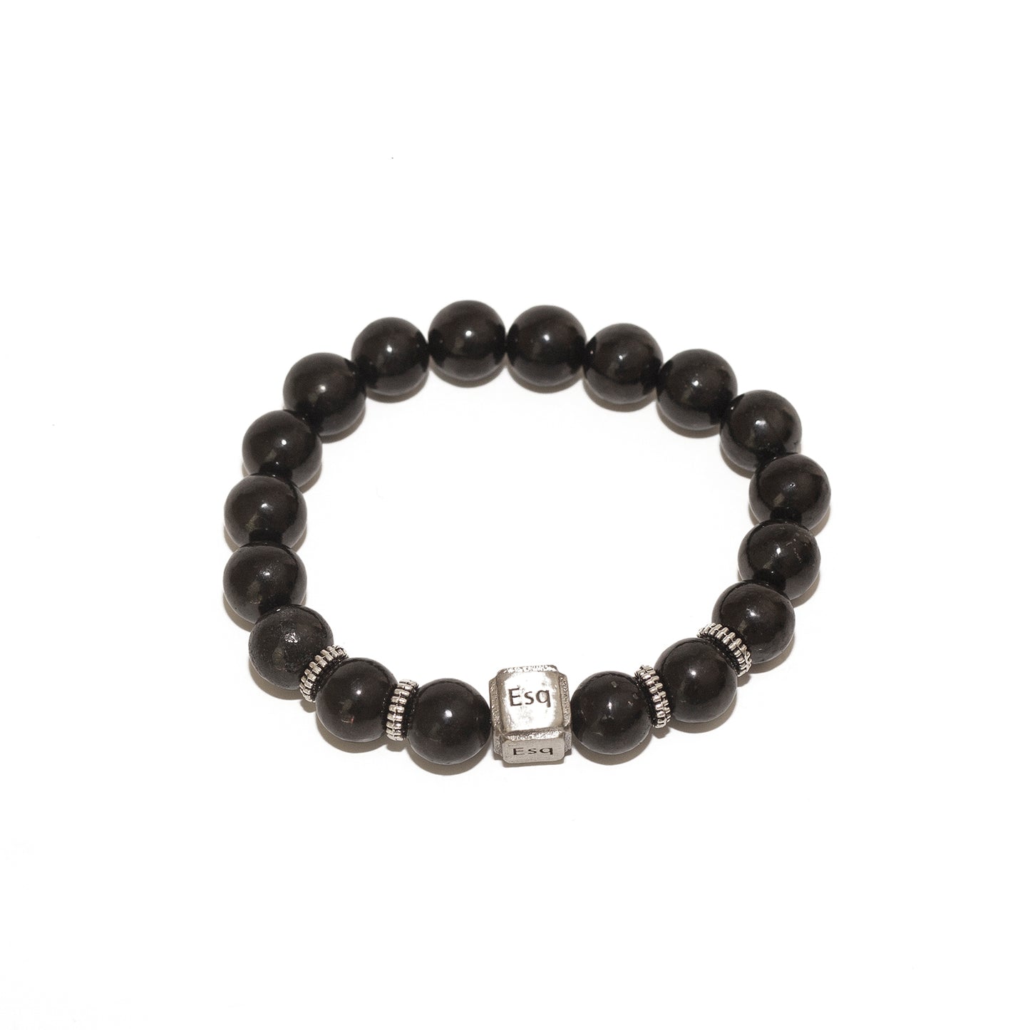 Shungite Bracelet Silver